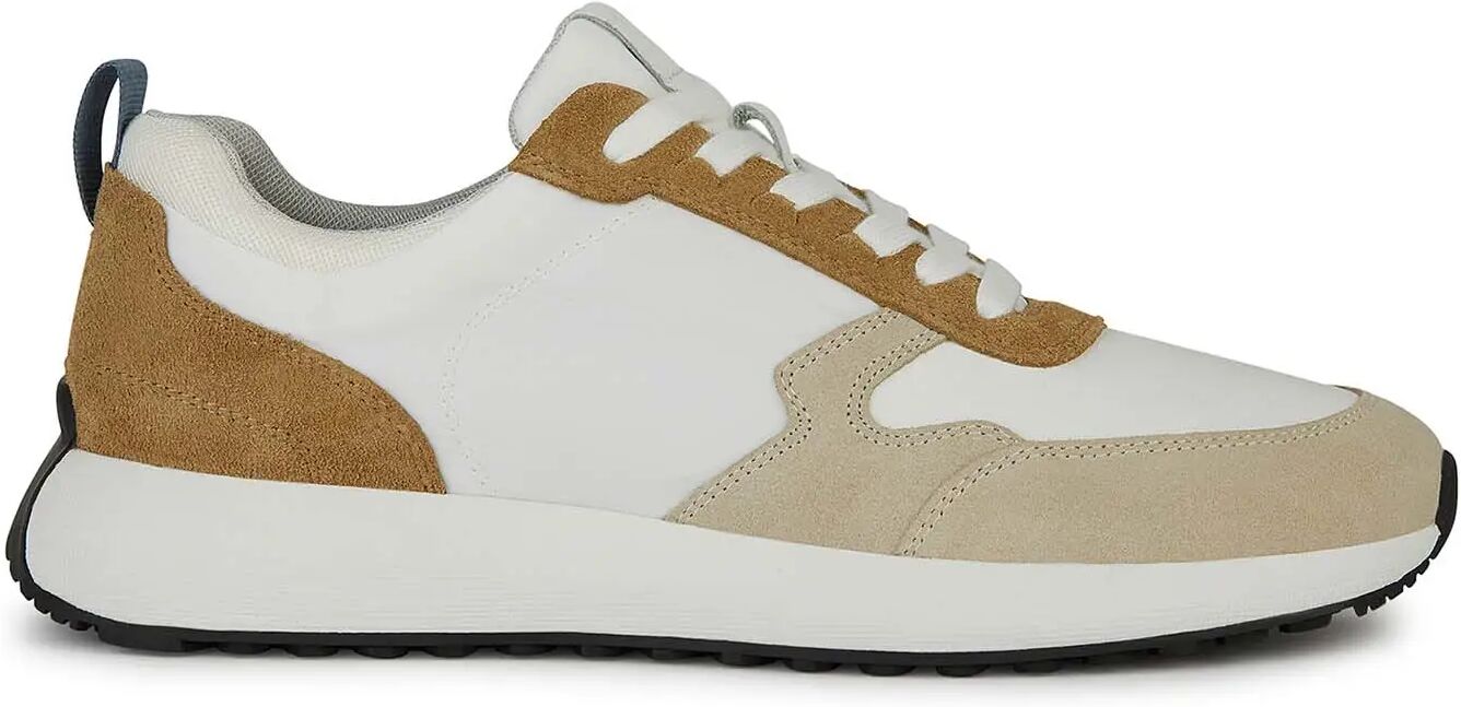 Geox Sneakers Bianche Uomo TAUPE/BIANCO 40