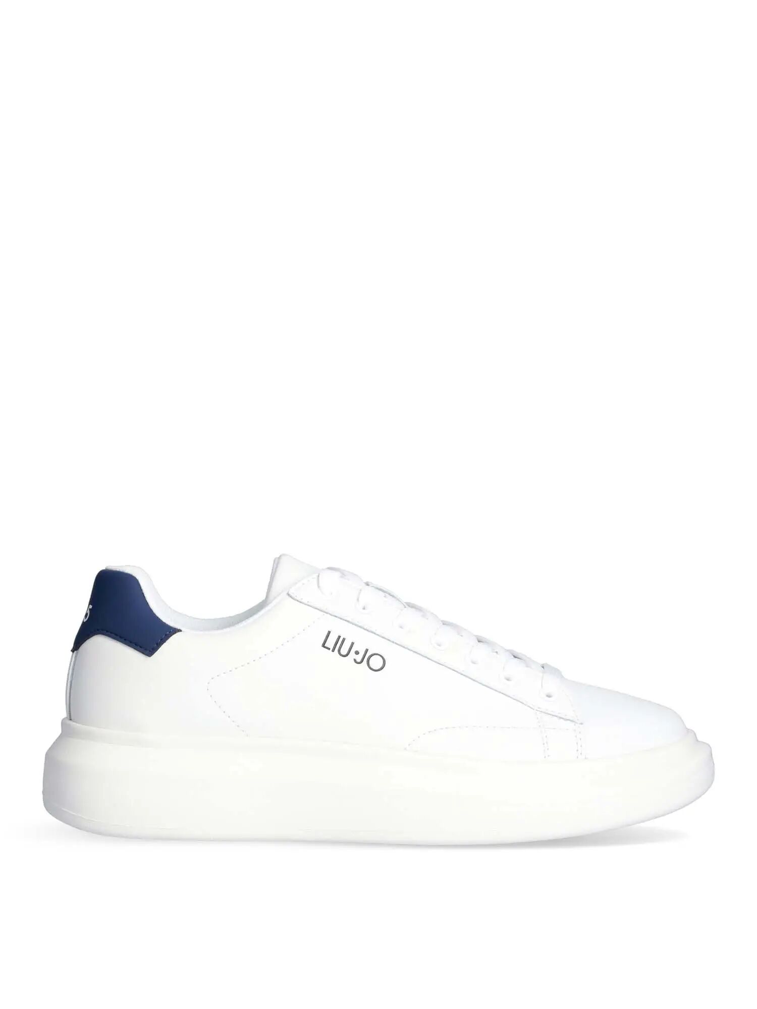 Liujo Sneakers Bianche Uomo BIANCO/BLU 44