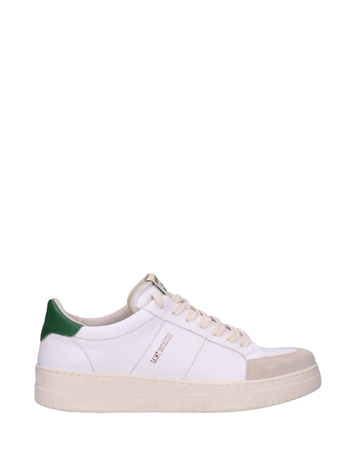 Saint Sneacker's Sneakers Bianche Uomo BIANCO/VERDE 41