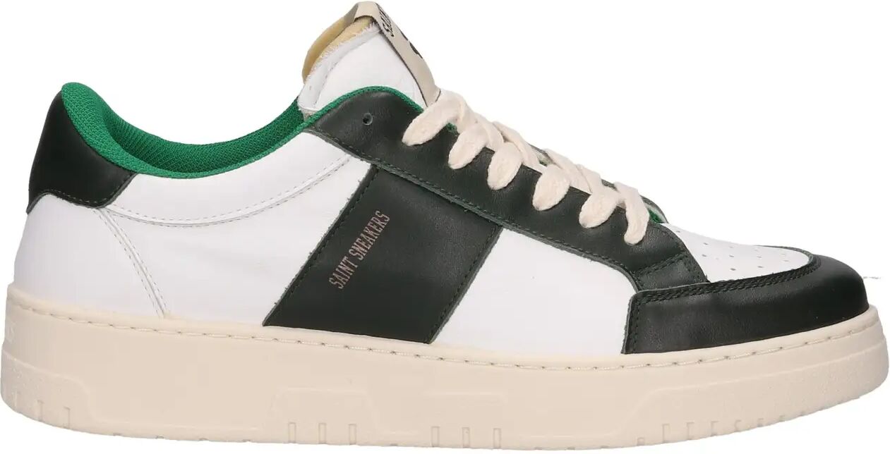 Saint Sneacker's Sneakers Bianche Uomo BIANCO/VERDE 42