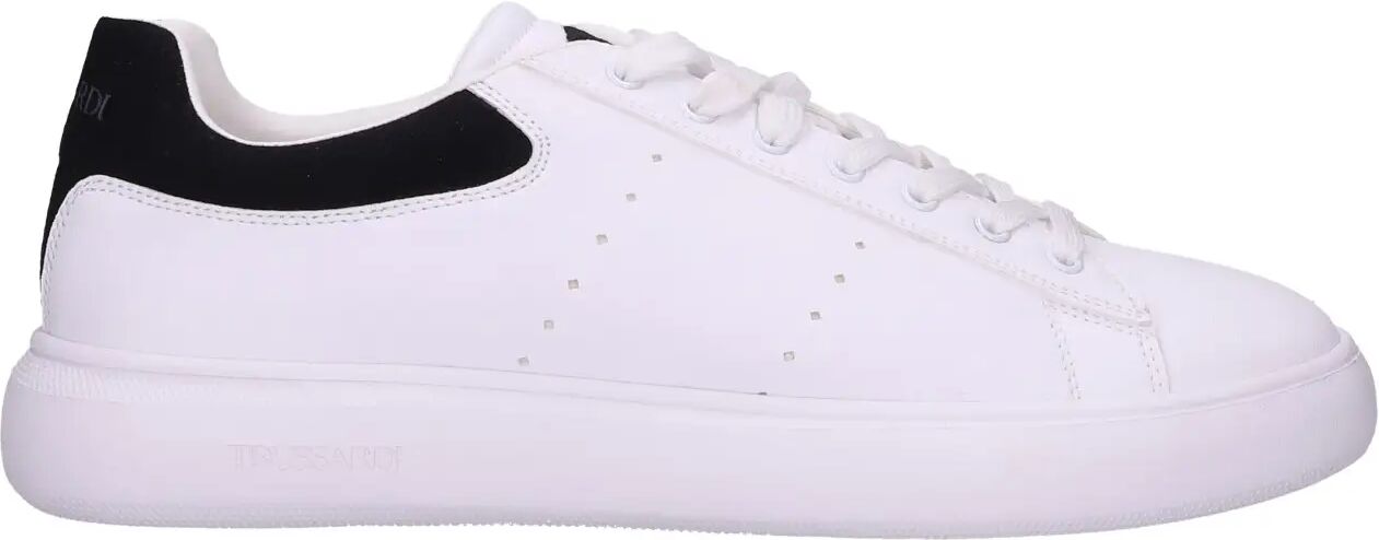 Trussardi Sneakers Bianche Uomo BIANCO/NERO 43