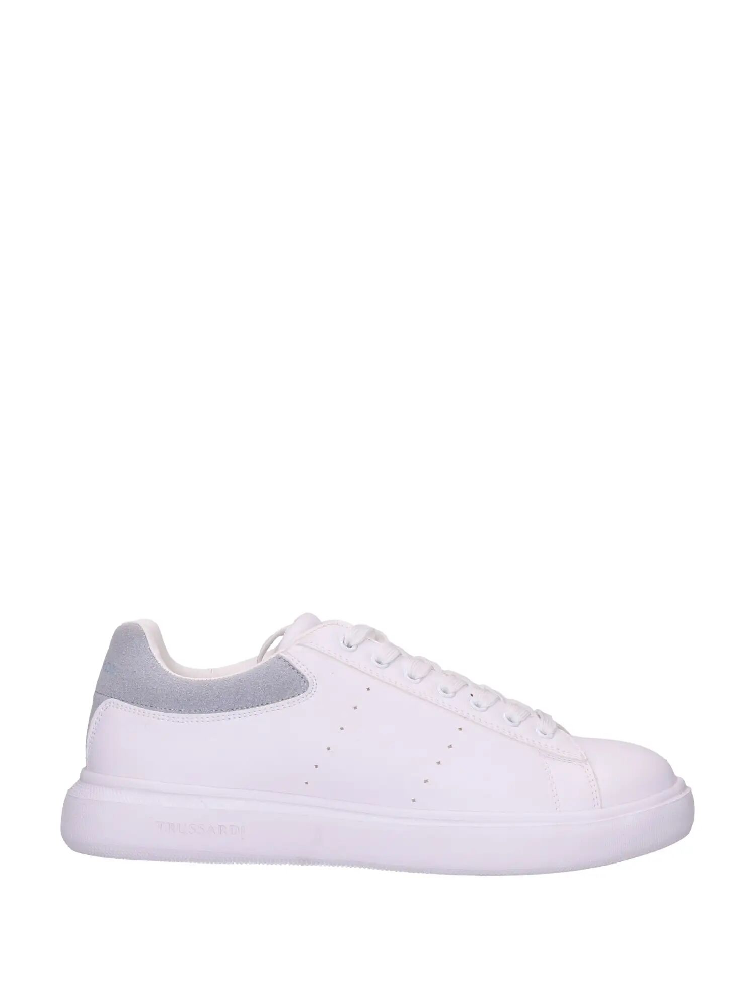 Trussardi Sneakers Bianche Uomo BIANCO/BLU 40