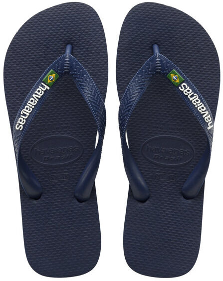 Havaianas Brasil Logo - infradito - unisex Dark Blue 43/44 BR