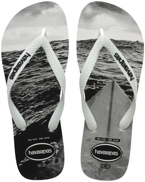 Havaianas Hype - infradito - uomo White/Black 41/42