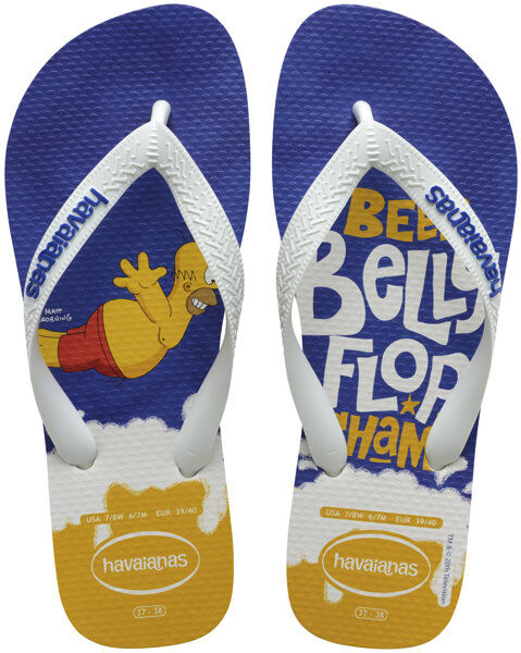 Havaianas Simpsons - infradito - uomo Blue/Yellow 39/40 BR