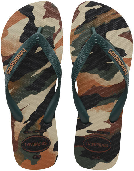 Havaianas Top Camu - infradito - uomo Dark Green/Brown 41/42 BR