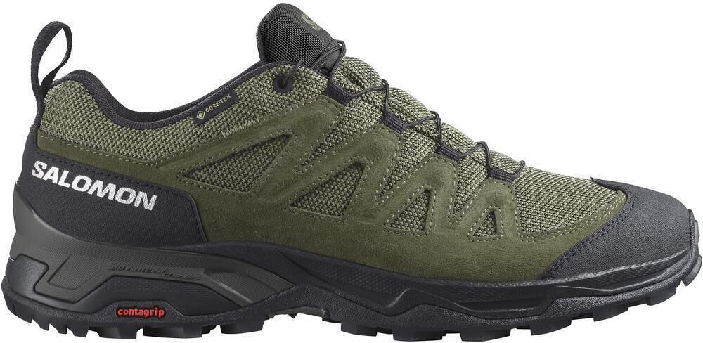 Salomon X Ward Leather Gore-Tex - Uomo - 40;46;42;42 2/3;43 1/3;44;44 2/3;40 2/3;45 1/3;41 1/3 - Verde