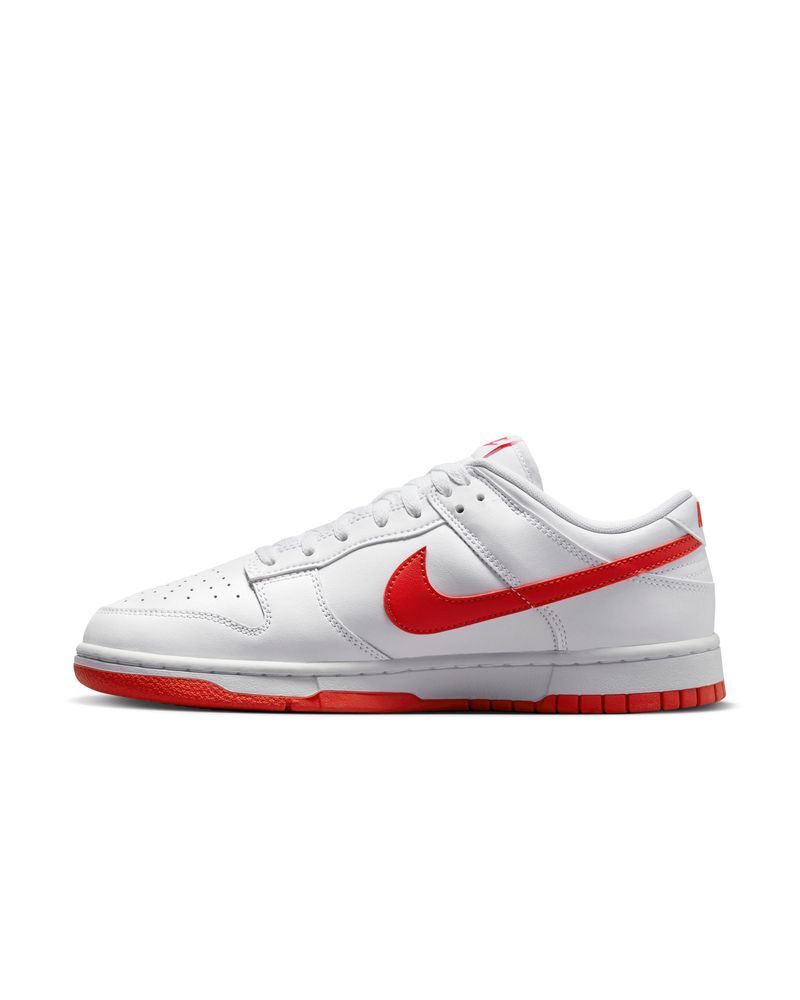 Nike Scarpe Dunk Low Bianco e Rosso Uomo DV0831-103 10.5