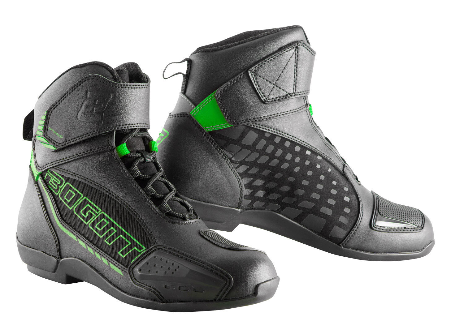 Bogotto GPX Scarpe Moto Nero Verde 43