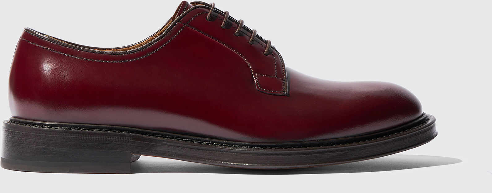 Scarosso Harry Burgundy - Uomo Derbies Burgundy - Calf 40