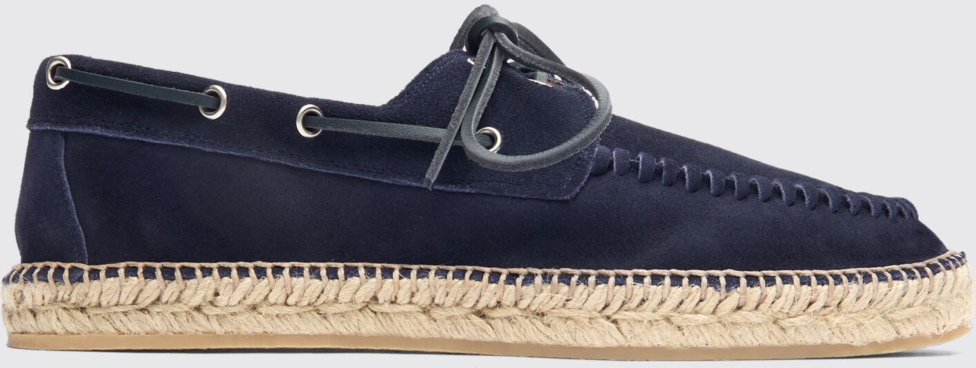 Scarosso Kai Blue Suede - Uomo Espadrillas Blue - Suede 39