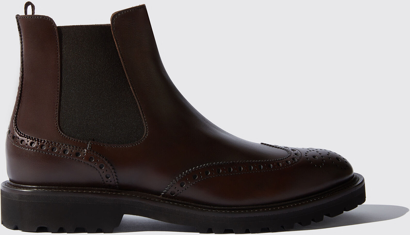 Scarosso Keith Brown - Uomo Chelsea Boots Marrone - Vitello 47