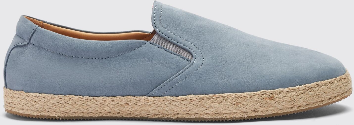 Scarosso Miguel Light Blue Nubuck - Uomo Espadrillas Light Blue - Nubuck 42