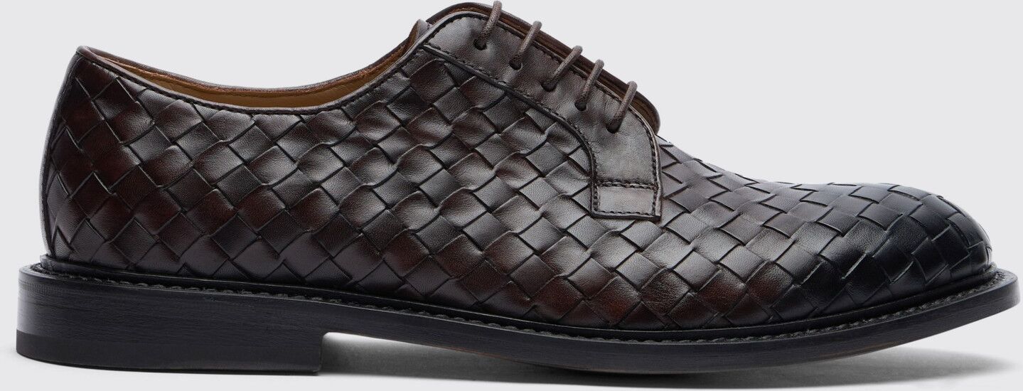 Scarosso Harry Brown Woven - Uomo Derbies Brown - Calf 42,5