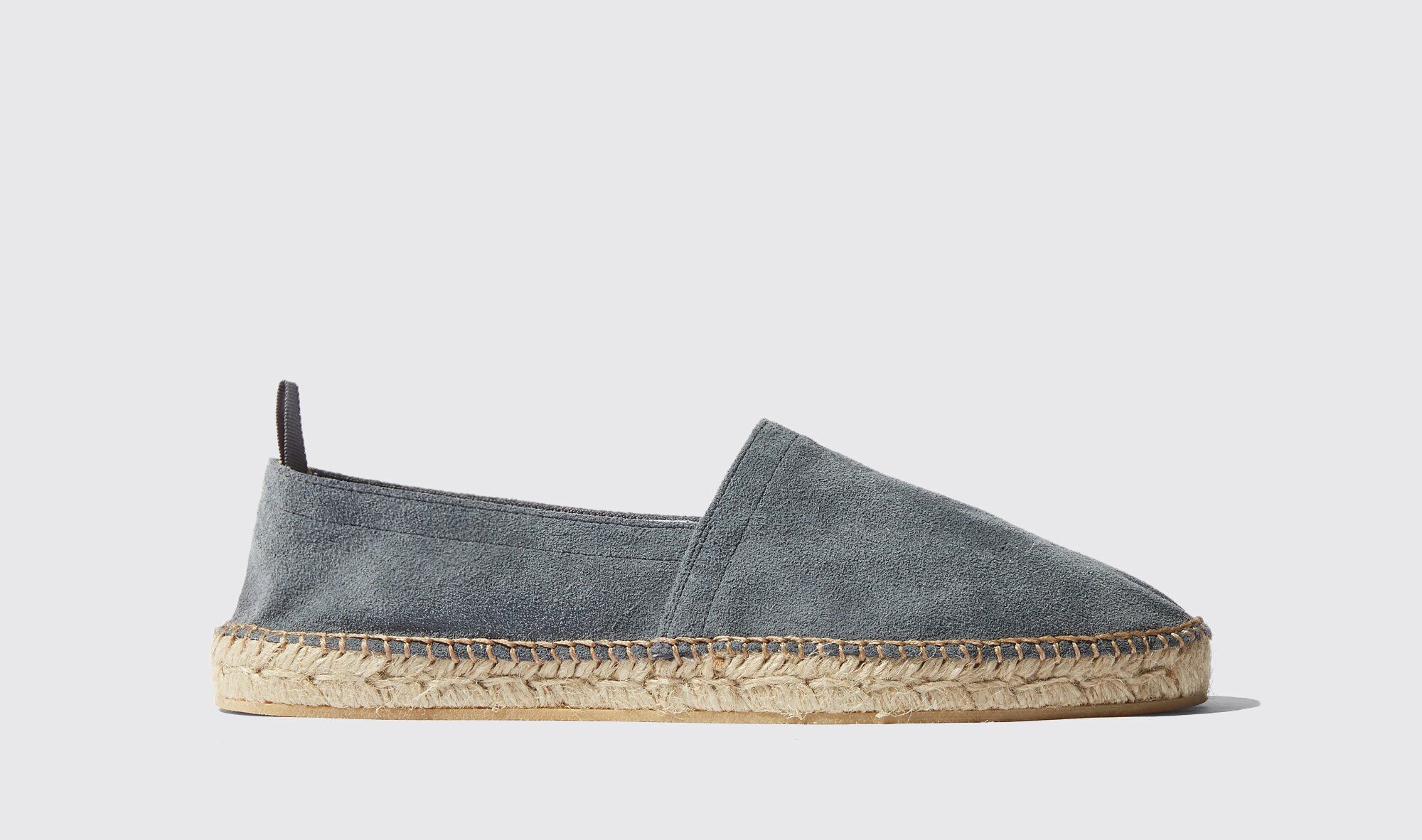 SCAROSSO Pablo Grey Suede - Uomo Espadrillas Verde - Camoscio 44