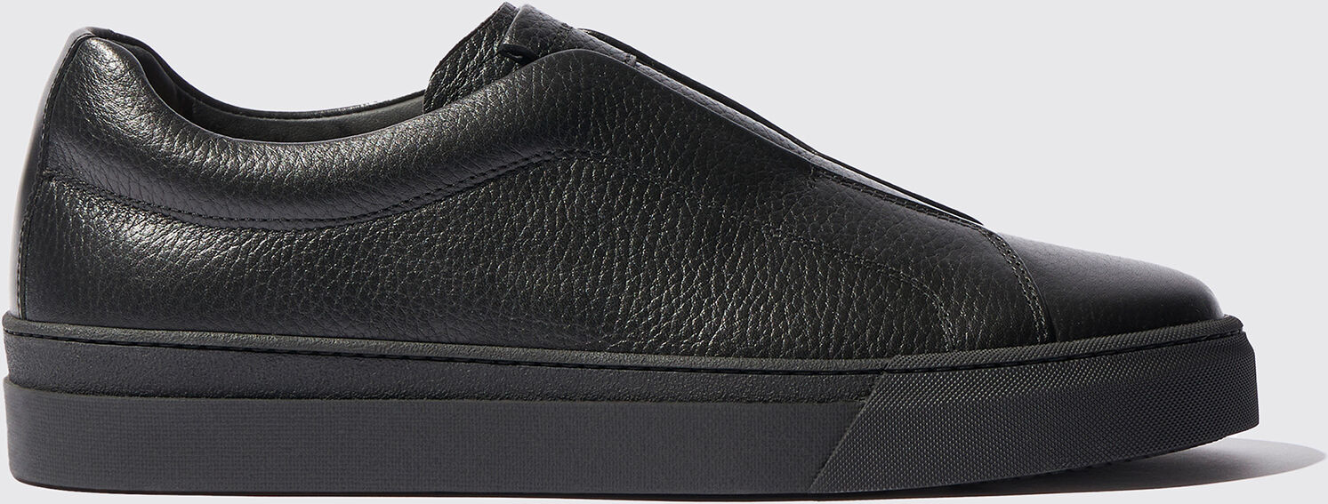 Scarosso Luca Black Grain - Uomo Sneaker Black - Calf Leather 44