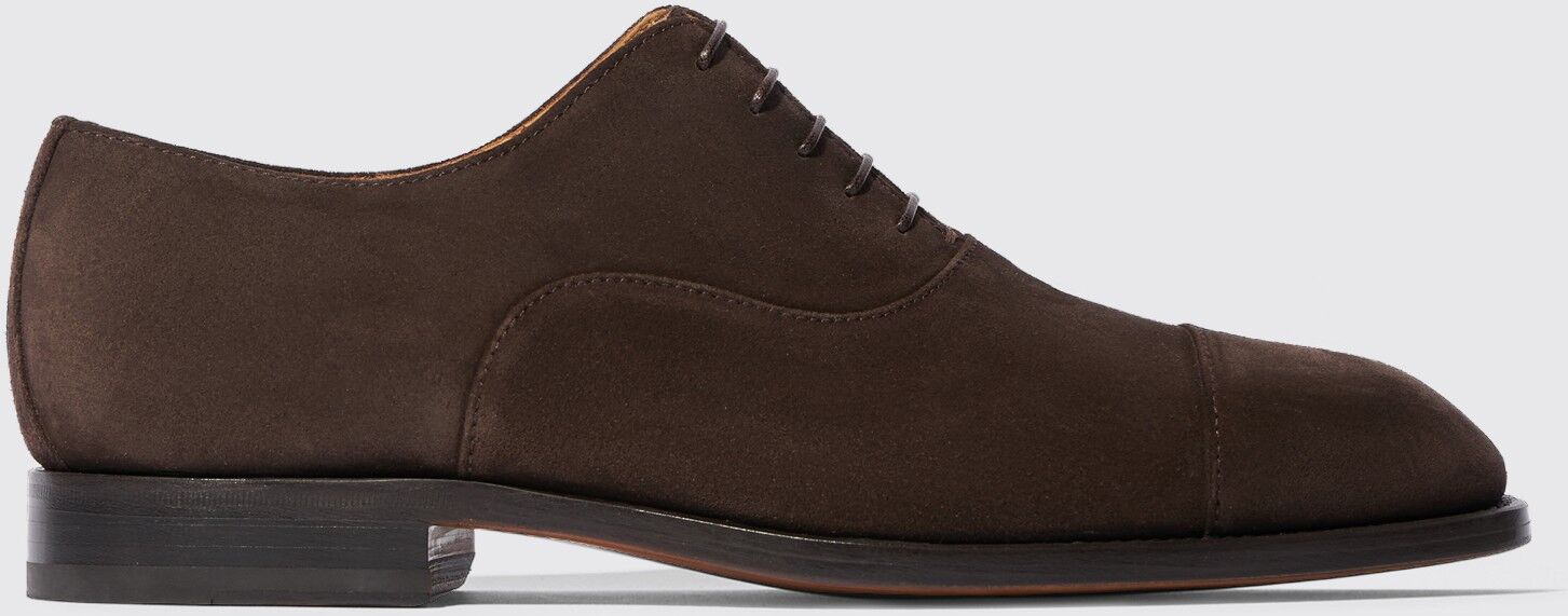 Scarosso Salvatore Brown Suede - Uomo Scarpe Oxford Brown - Suede 39