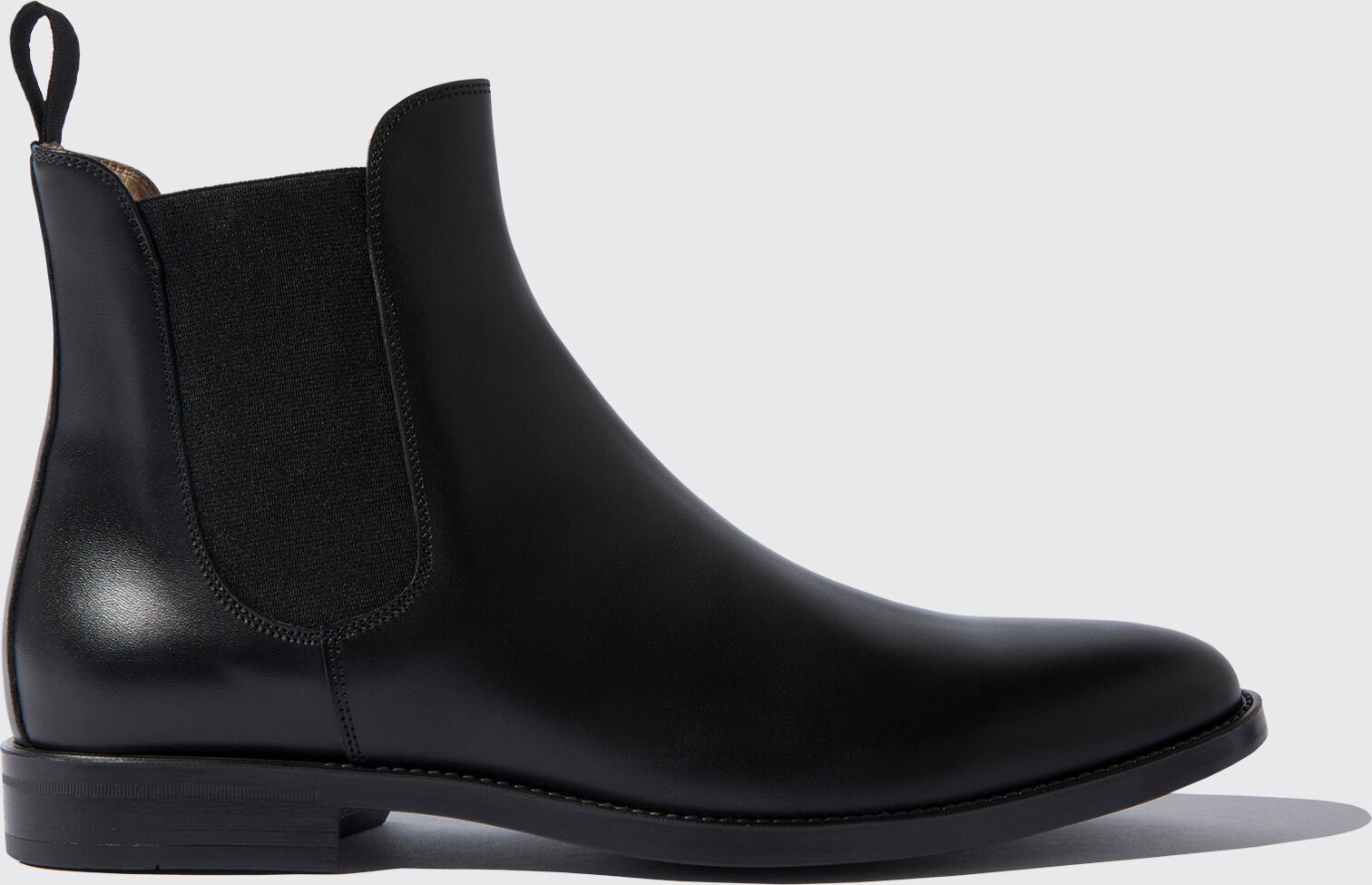 Scarosso Giacomo Nero - Uomo Chelsea Boots Nero - Vitello 42