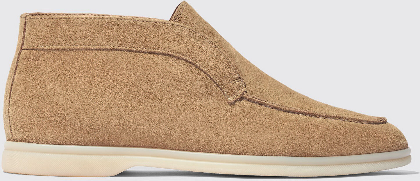 Scarosso Leonardo Beige Suede - Uomo Stivali Beige - Suede 44