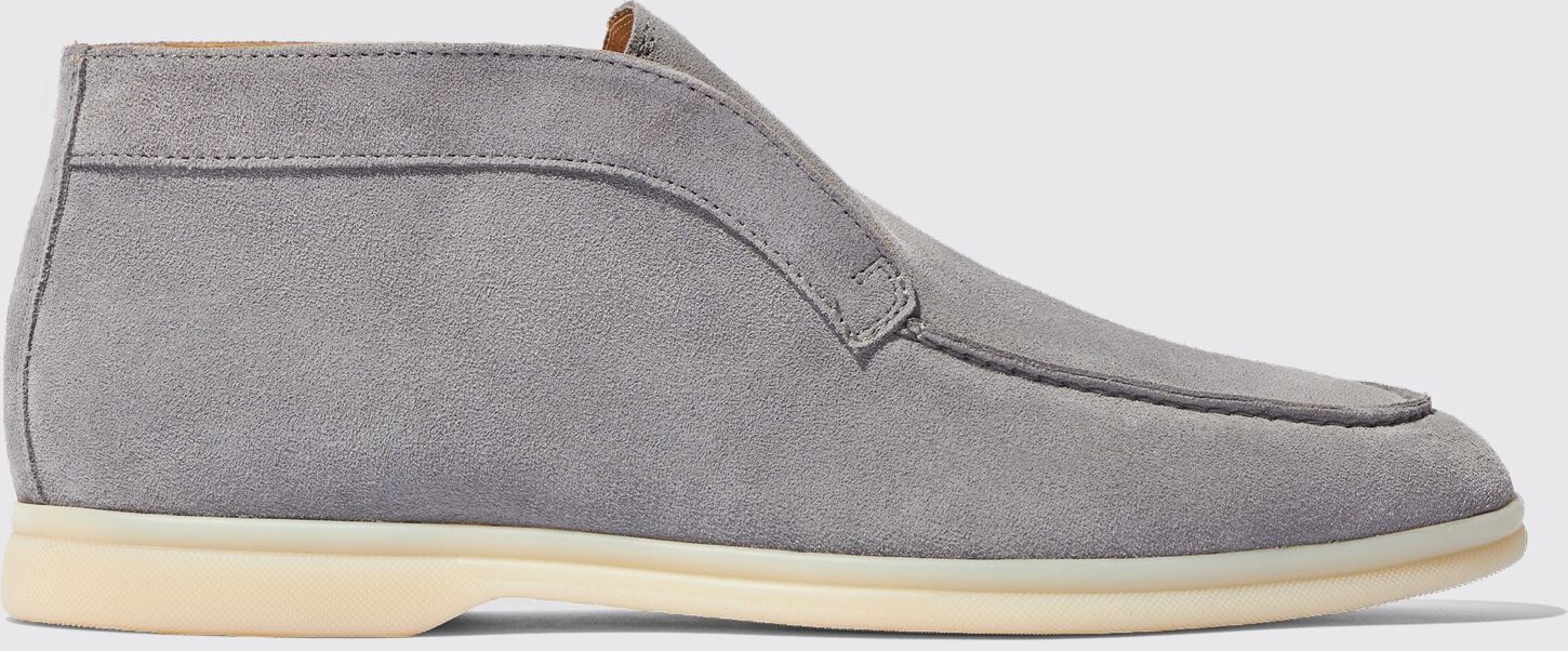 Scarosso Leonardo Grey Suede - Uomo Stivali Grey - Suede 41