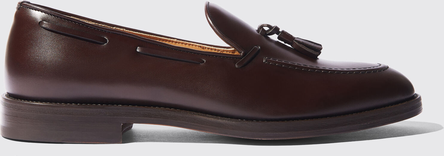 Scarosso William Brown - Uomo Mocassini Marrone - Vitello 42,5