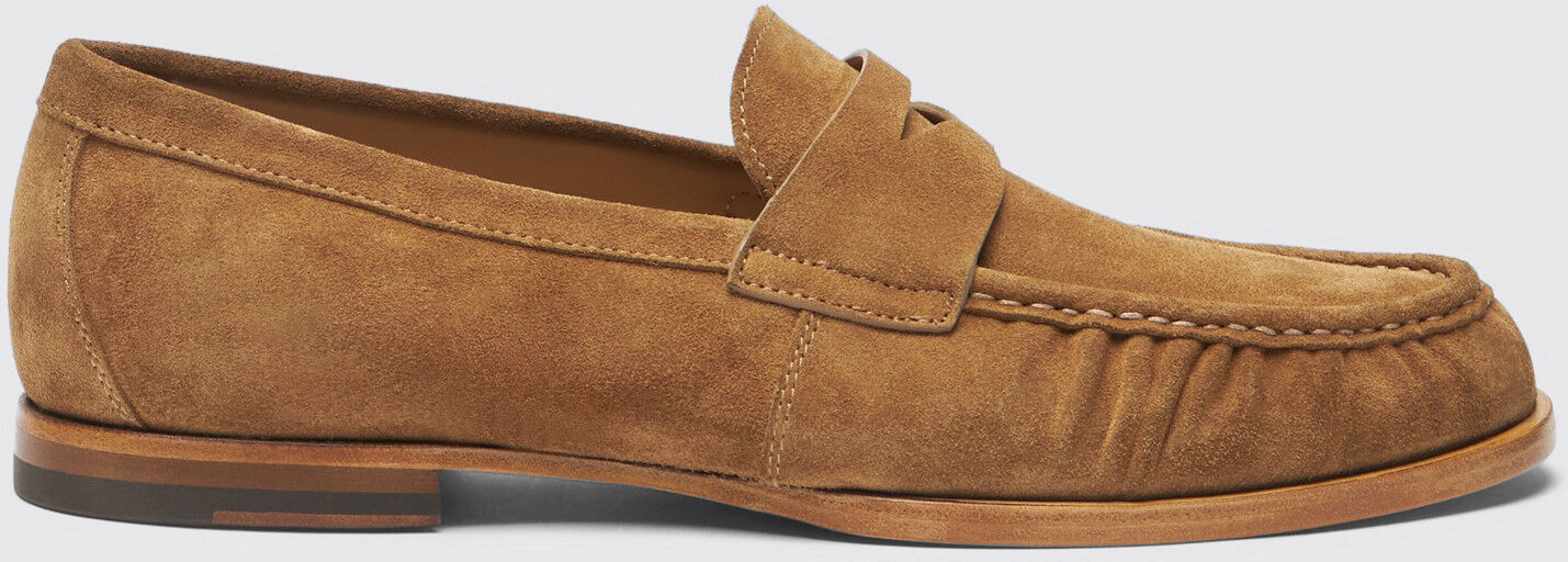 Scarosso Fred Tan Suede - Uomo Mocassini Tan - Suede 41,5