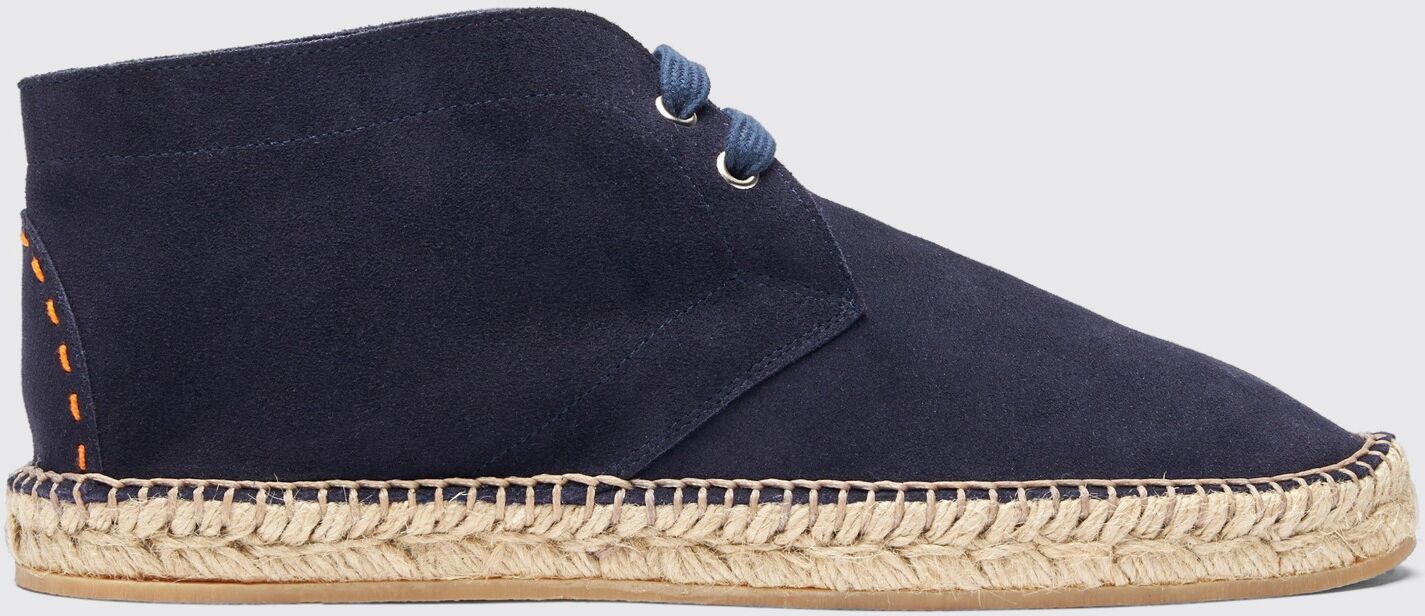 Scarosso Mojave Blue Suede - Uomo Espadrillas Blue - Suede 43