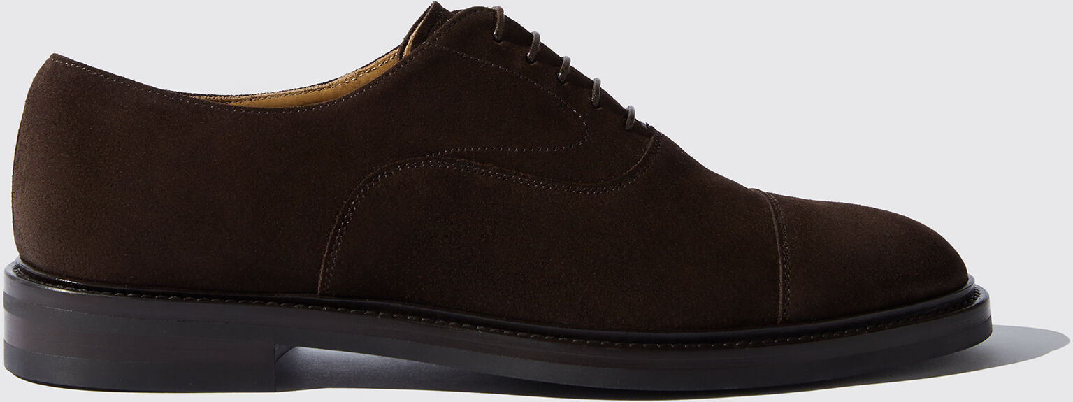 Scarosso Jacob Brown Suede - Uomo Scarpe Oxford Marrone - Camoscio 47