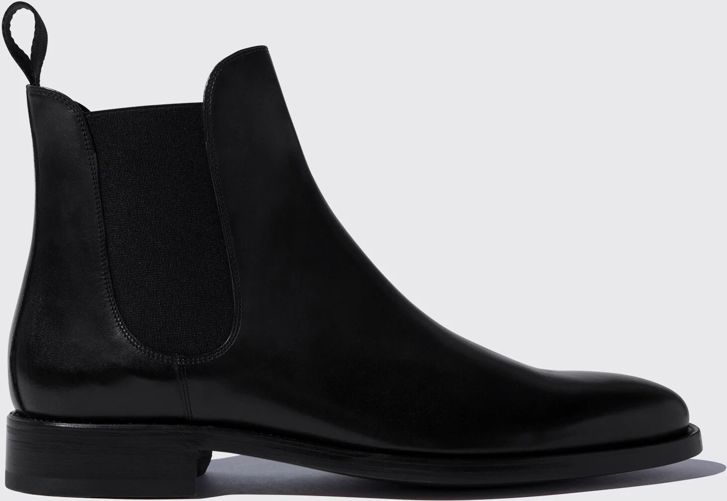 Scarosso Enzo Nero - Uomo Chelsea Boots Nero - Vitello 47