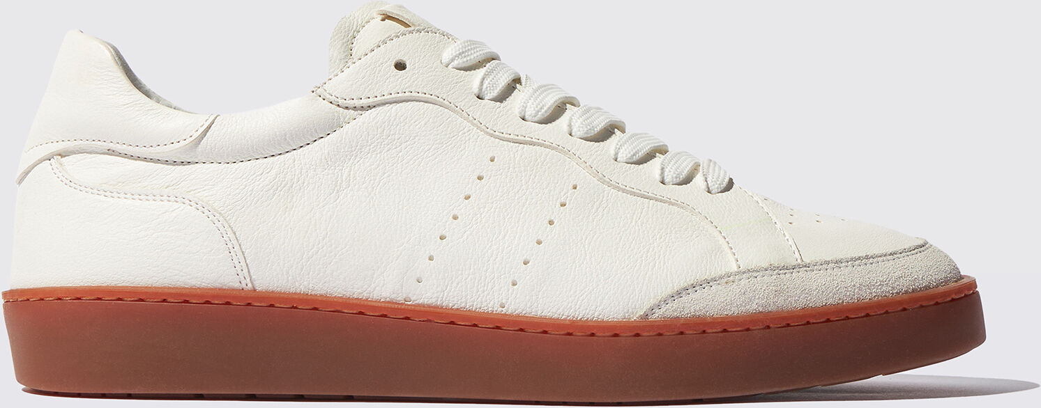 Scarosso Umberto White - Uomo Sneaker White - Calf Leather 40