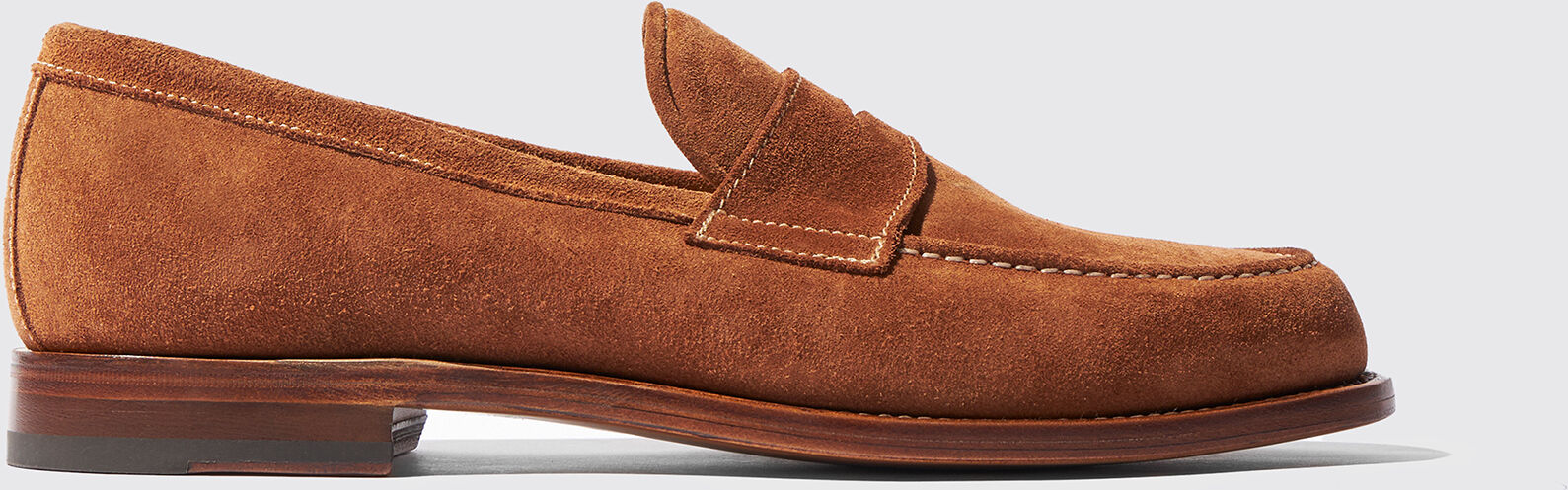 Scarosso Edward Tan Suede - Uomo Mocassini Tan - Suede 42