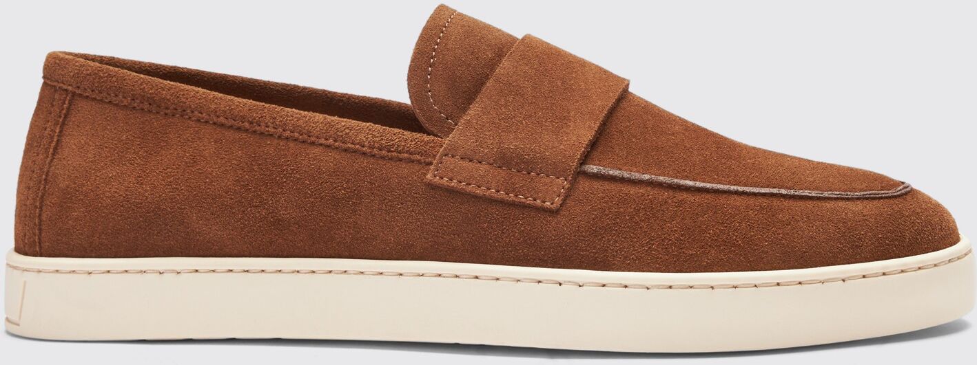 Scarosso Lucio Tan Suede - Uomo Sneaker Tan - Suede 42,5