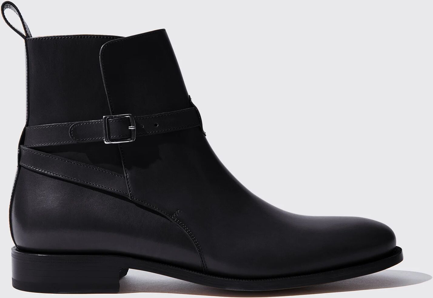 Scarosso Libero Nero - Uomo Jodhpur Boots Nero - Vitello 42,5