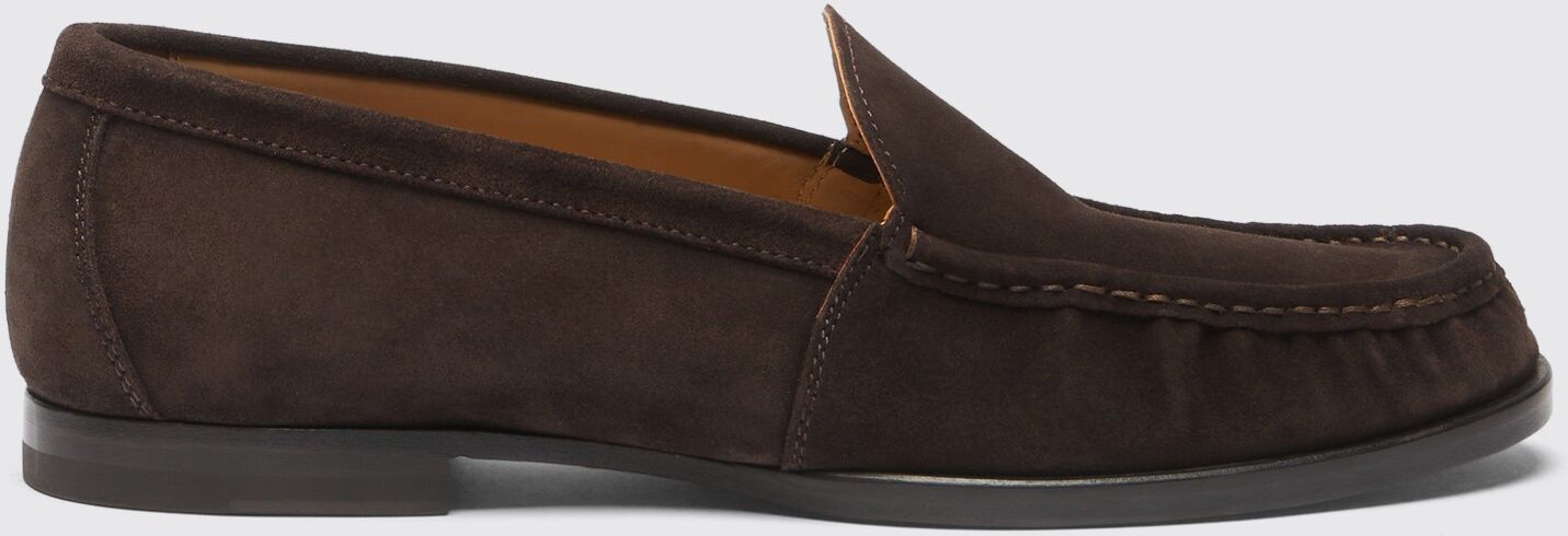 Scarosso Alain Brown Suede - Uomo Mocassini Brown - Suede 47