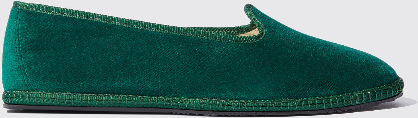 Scarosso Valentino Verde Velluto - Uomo Mocassini & Scarpe Basse Verde - Velluto 44