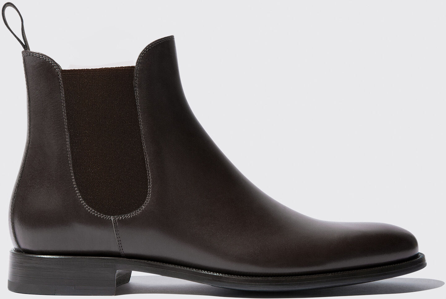 Scarosso Giancarlo Moro - Uomo Chelsea Boots Marrone Scuro - Vitello 45