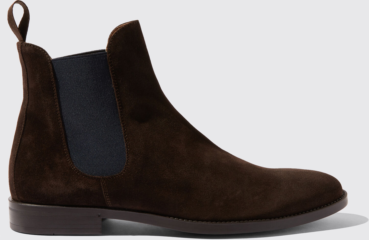 Scarosso Giacomo Brown - Uomo Chelsea Boots Marrone - Camoscio - Jetsetter Edition 44