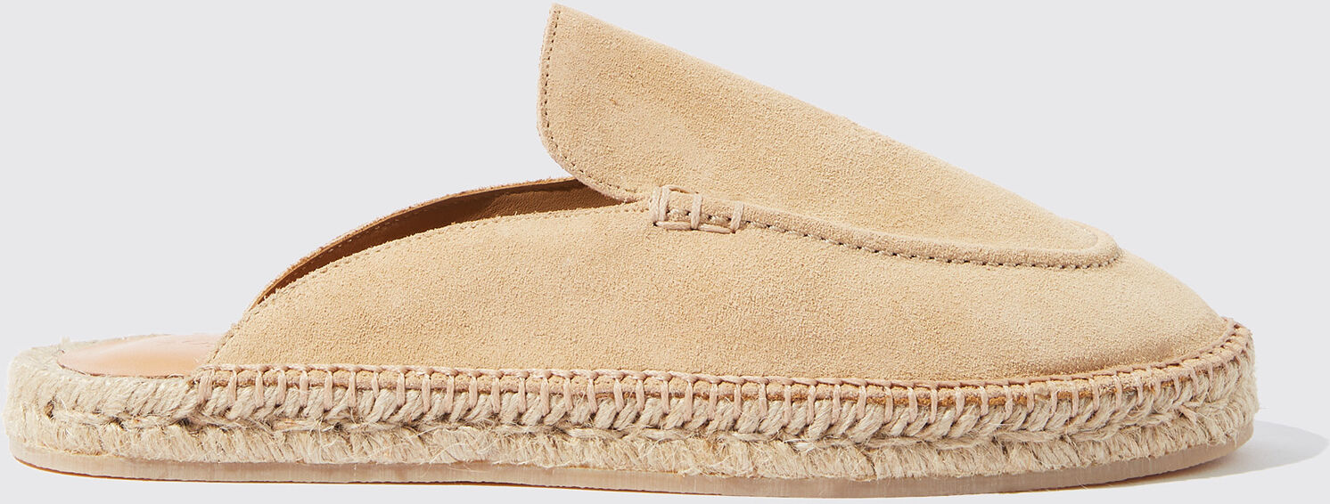 Scarosso Manuel Beige Suede - Uomo Espadrillas Beige - Suede 43