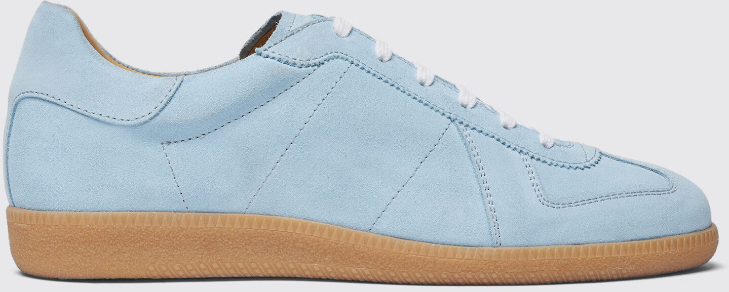 Scarosso Hans Light Blue Suede - Uomo Sneaker Light Blue - Suede 39