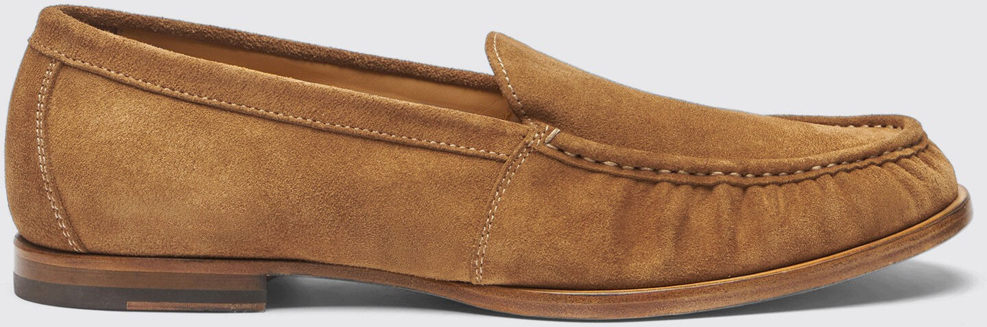 Scarosso Alain Tan Suede - Uomo Mocassini Tan - Suede 43,5