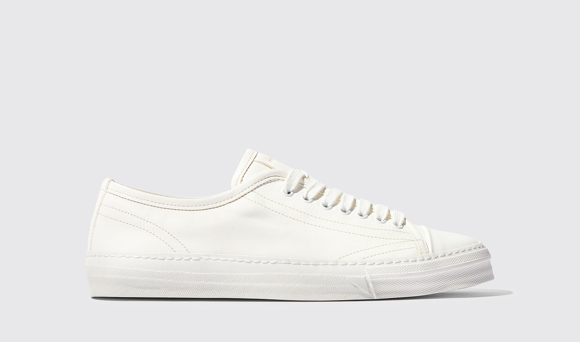 Scarosso Ambrogio White - Uomo Sneaker White - Calf Leather 45