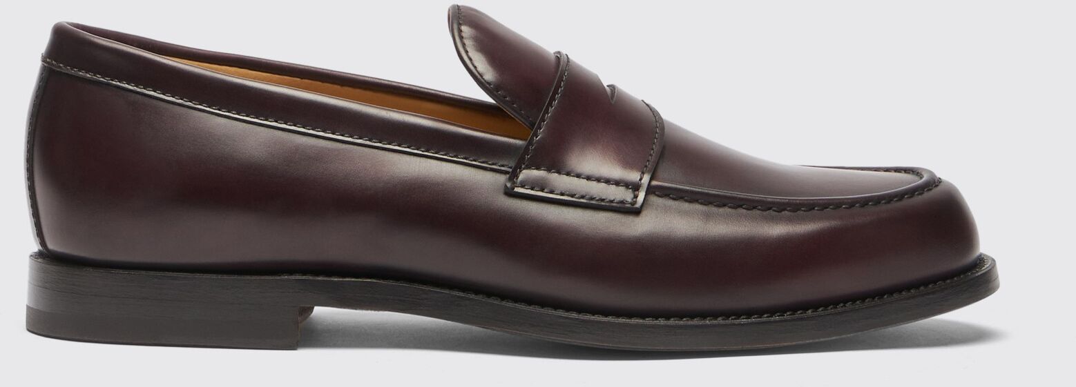 Scarosso Edward Burgundy X Brooks Brothers - Uomo Collezione Capsule Burgundy - Calf 42