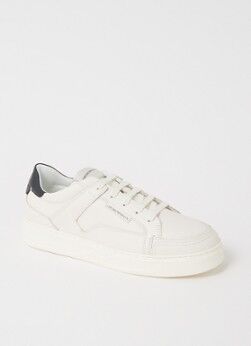 Emporio Armani Sneaker van leer - Wit