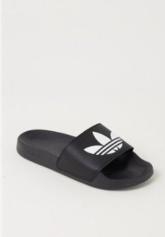 adidas Adilette slipper met logo - Zwart