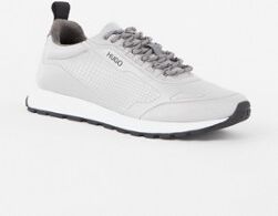 HUGO BOSS Icelin Runn sneaker met logo - Zilver