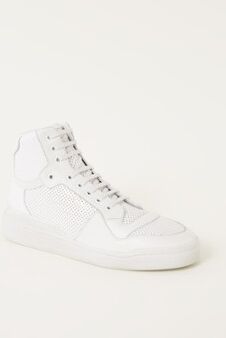 Saint Laurent SL24 sneaker van kalfsleer - Wit