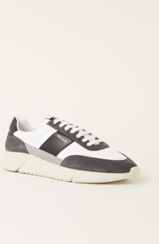 Axel Arigato Genesis Vintage sneaker met suède en leren details - Antraciet