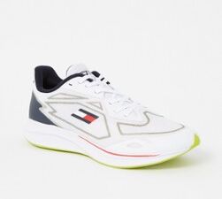 Tommy Hilfiger Hardloopschoen met mesh details - Wit