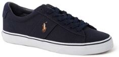 Ralph Lauren Sayer sneaker met suède details - Donkerblauw