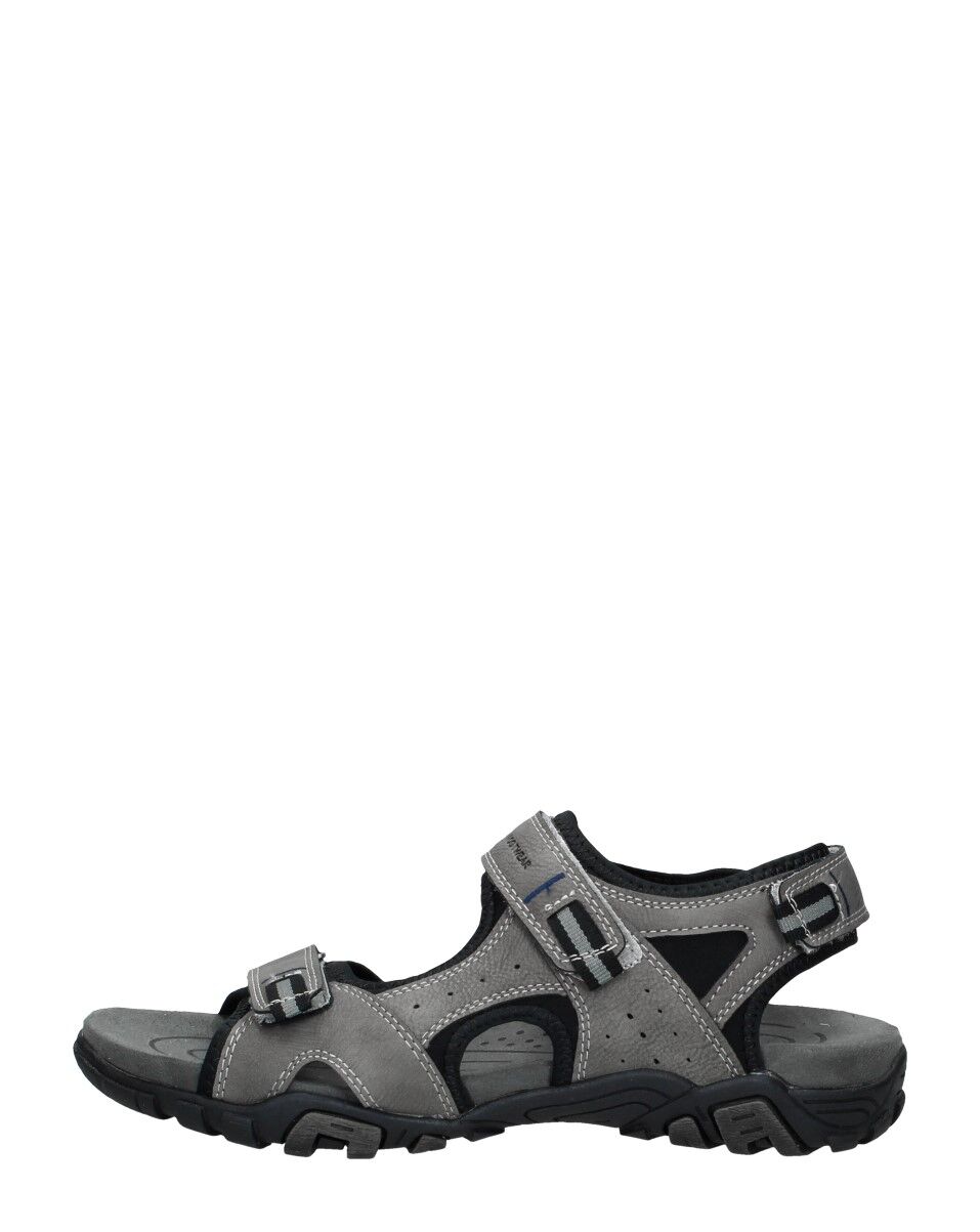 Bm - Heren Sandalen  - Donkergrijs - Size: 43 - male